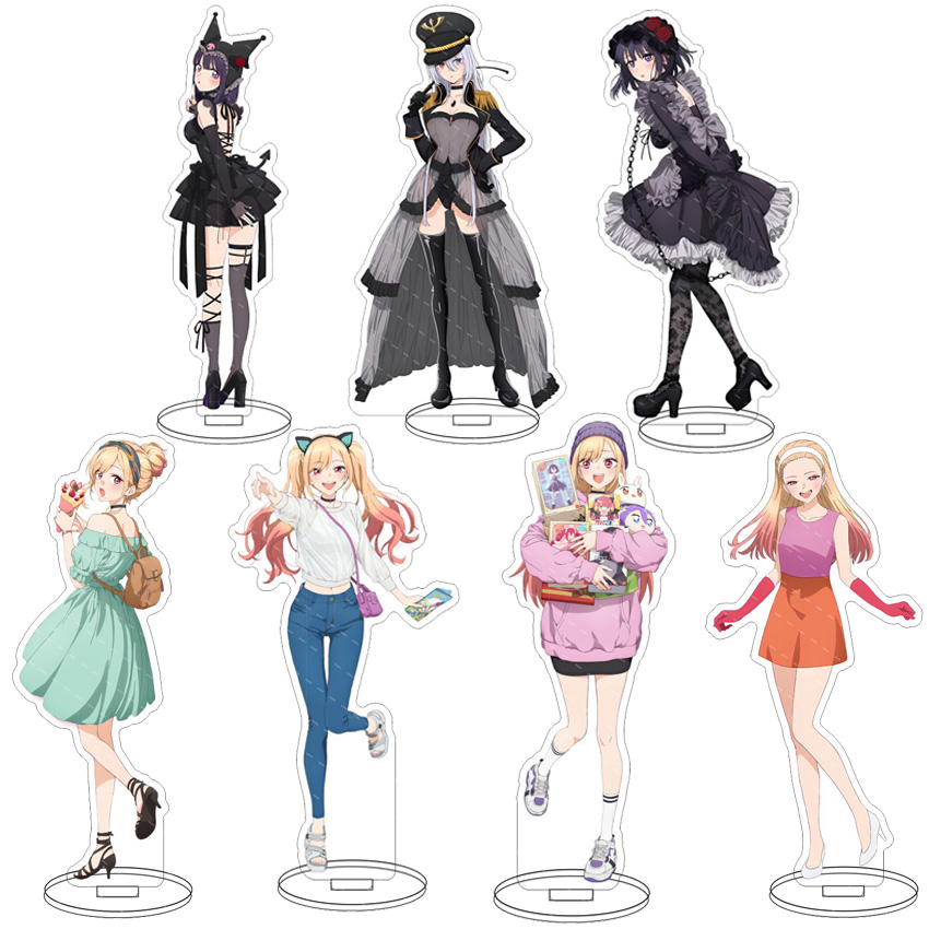 Figma Stand Set - 16CM 애니메이션 아크릴 스탠드 마이 드레스업
