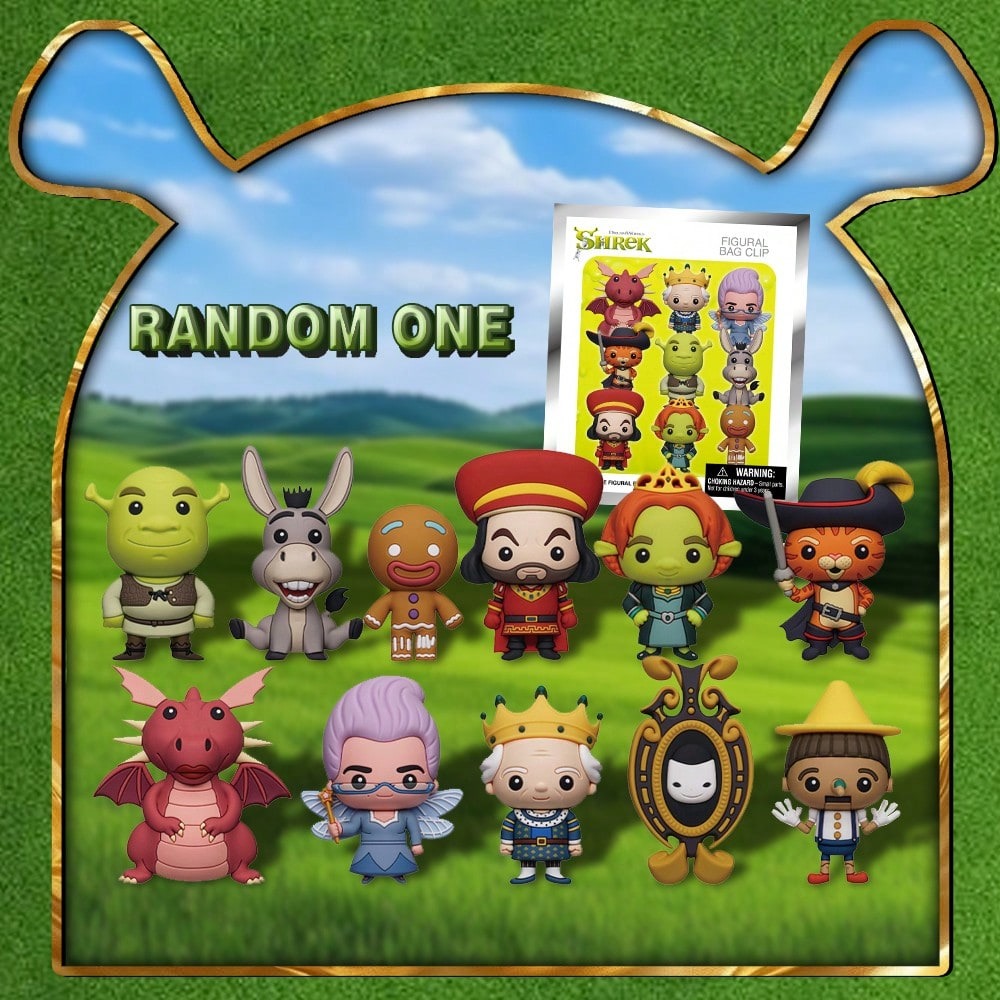 Mystery Box Blind Bag - 1PC 유니버설 공식 라이선스 슈렉 3D