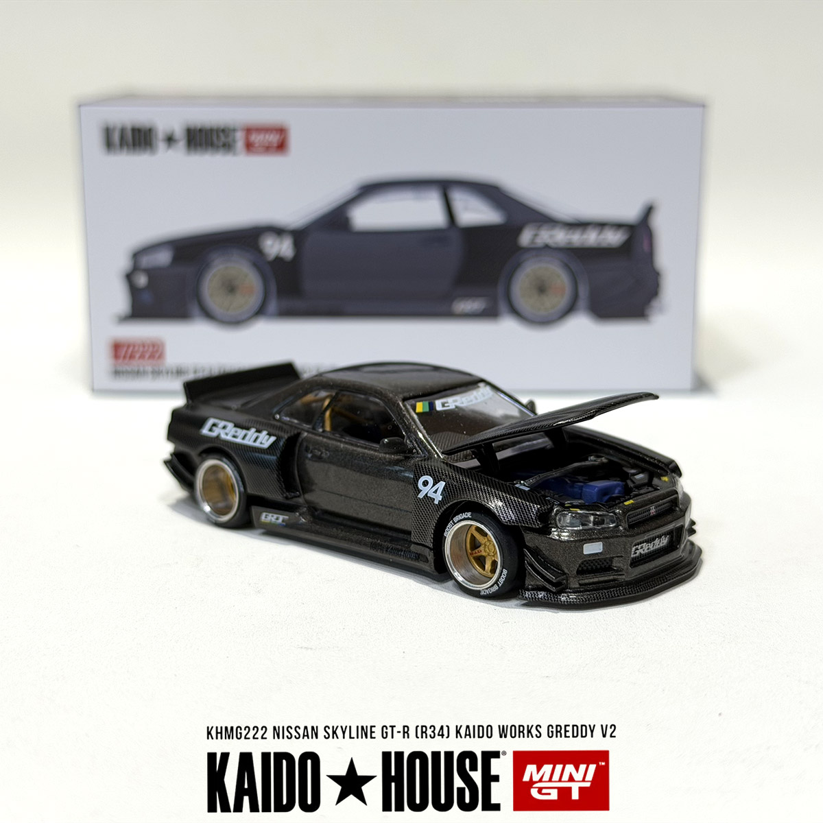 Die Cast Car 1 64 - 미니 GT x 카이도 하우스 1:64