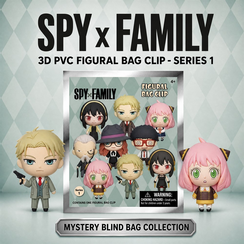 Mystery Box Blind Bag - 스파이 x 패밀리 3D PVC 가방
