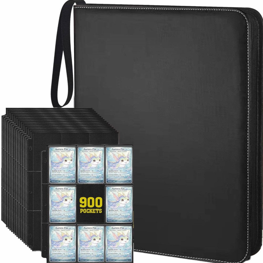 Trading Card Binder - 900포켓 카드 바인더 앨범, 50매 9포켓