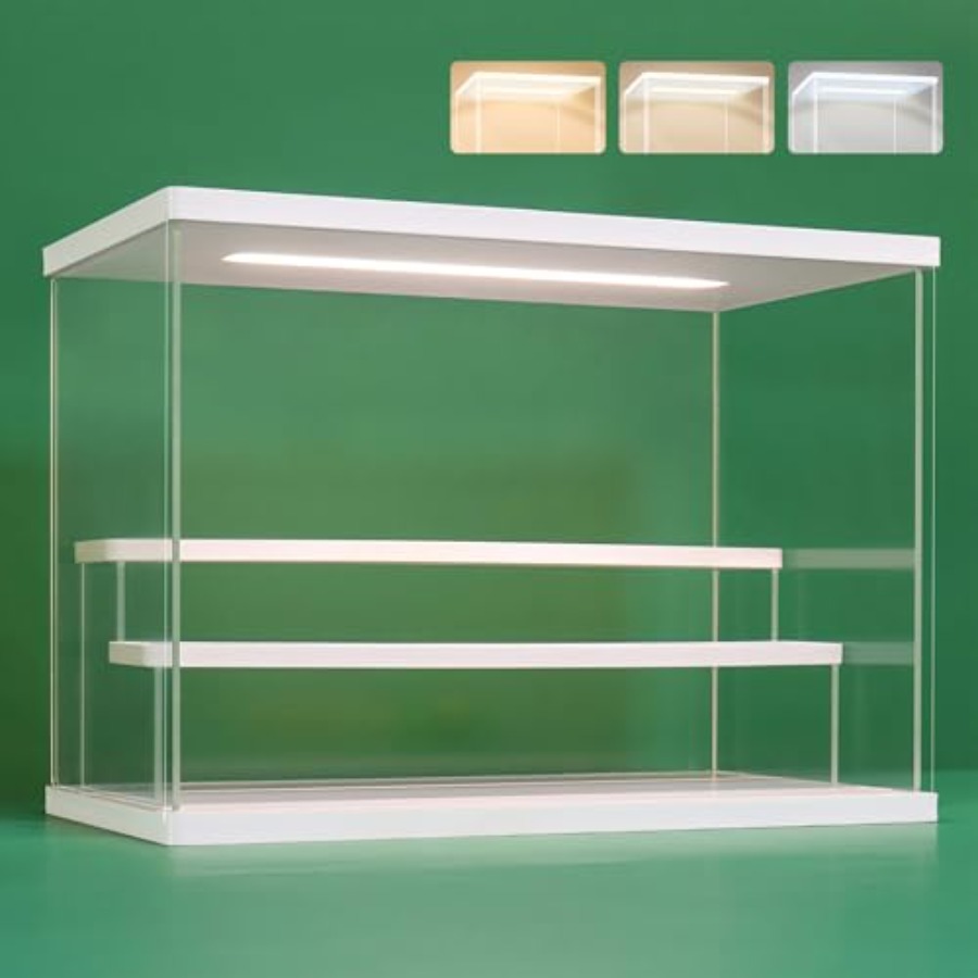 Display Case Acrylic - 투명 아크릴 전시 케이스 스탠드 LED
