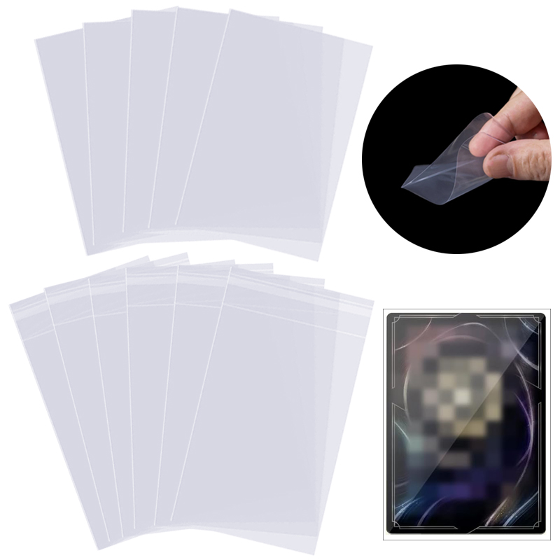 Card Penny Sleeve - 100/200pcs 카드 슬리브 65x90mm 플랫 입/셀프