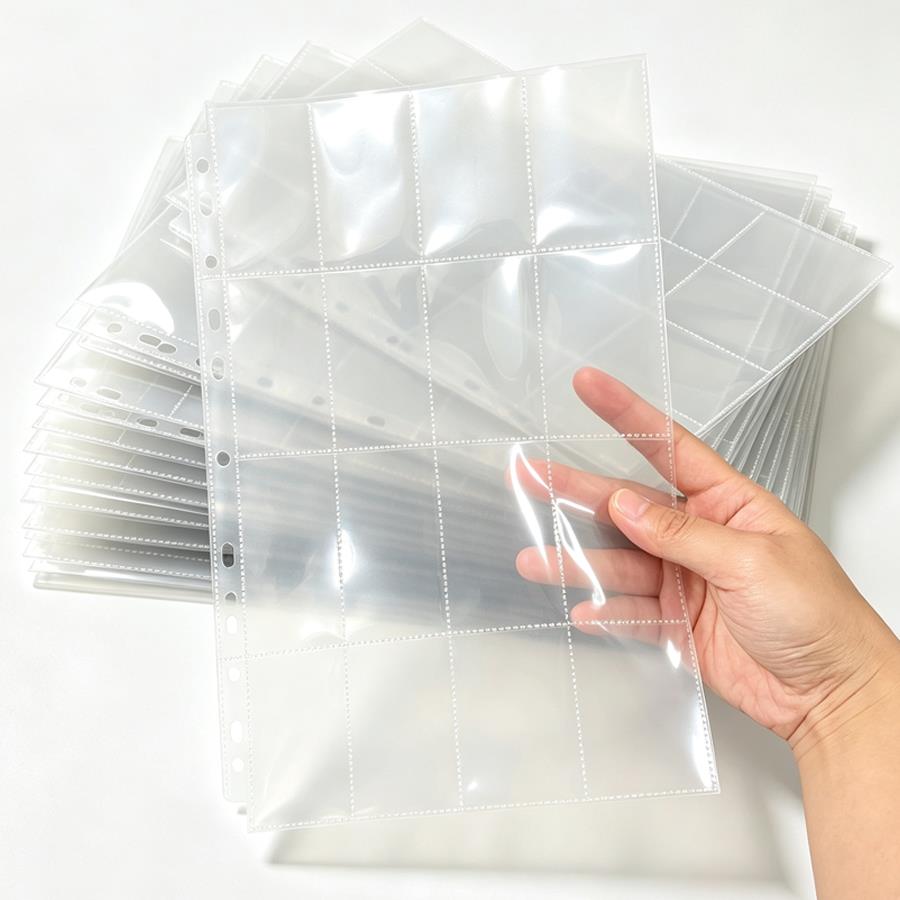 20/50pcs 트레이딩 카드 바인더 리필 페이지, 게 - Card Penny Sleeve 리뷰 및 가격