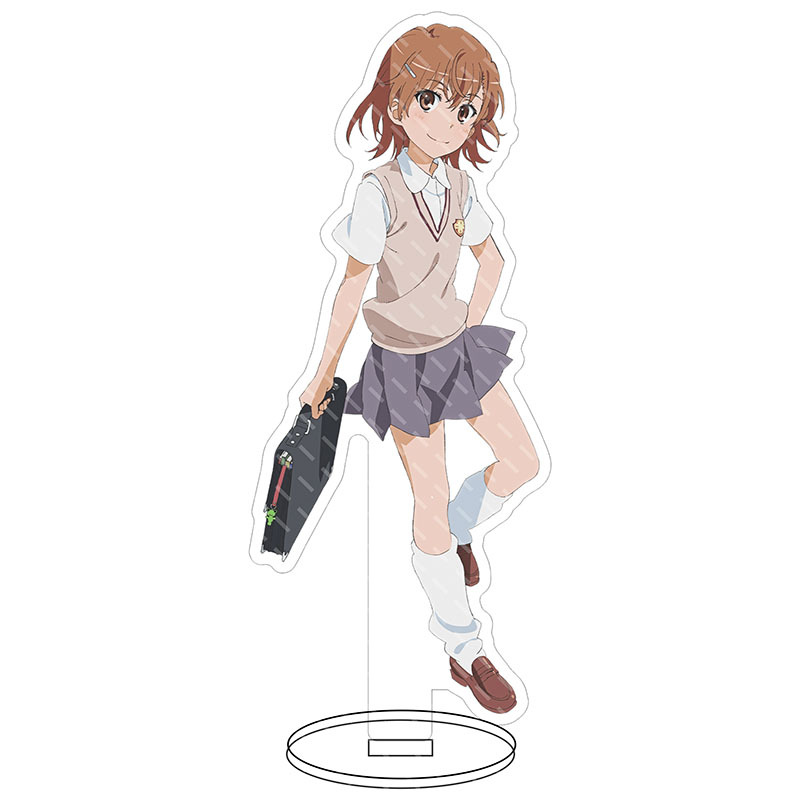 16CM 애니메이션 피규어 특정 과학 레일건 ‌   미 - Figma Stand Set 리뷰 및 가격