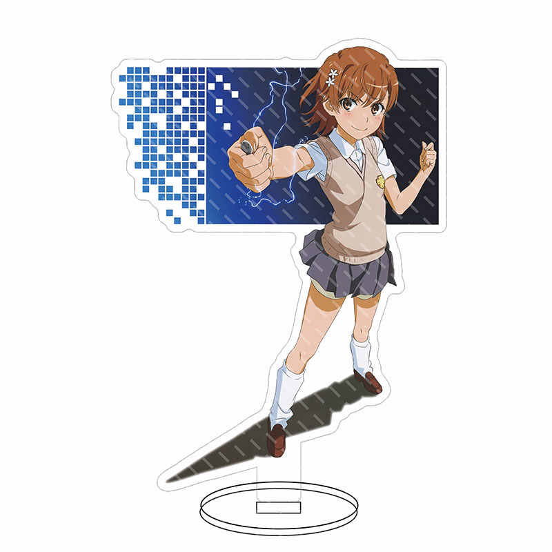 16CM 애니메이션 피규어 특정 과학 레일건 ‌   미 - Figma Stand Set 리뷰 및 가격