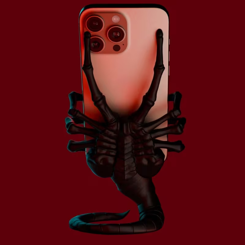 창의적인 외계인 페이스허거 폰 스탠드, 외계인 액션 피 - Action Figure Stand 리뷰 및 가격