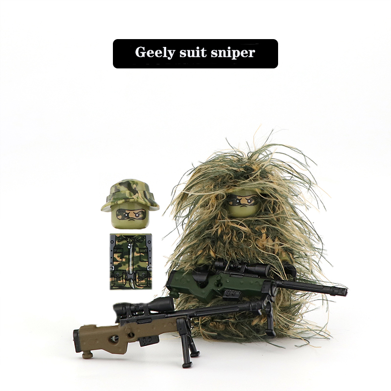 군사 시리즈 군인 피규어 빌딩 블록 SWAT 육군 특수 - Lego Minifigure Holder 리뷰 및 가격