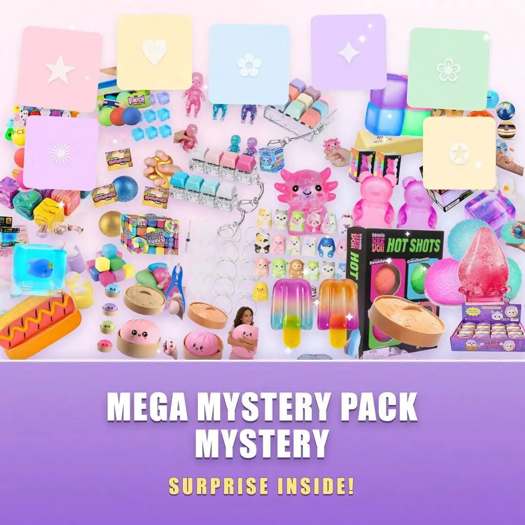 100가지 스타일의 스퀴시 스퀴즈 피젯 블라인드 박스  - Mystery Box Blind Bag 리뷰 및 가격