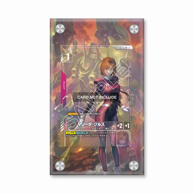 건담 카드 게임 뉴타입 라이징 마리다 크루즈 애니메이션 - Display Case Acrylic 리뷰 및 가격