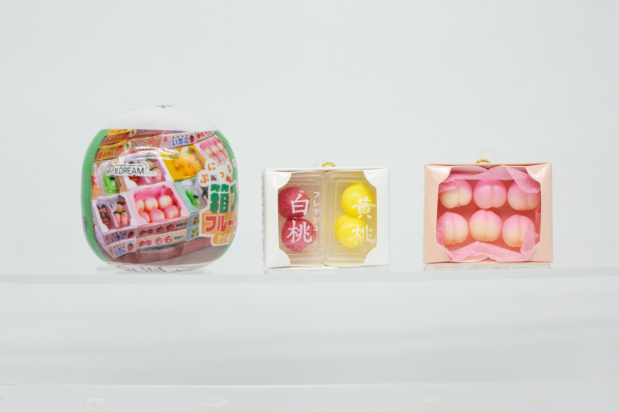오리지널 가샤폰 슈퍼마켓 과일 선물 상자 복숭아 딸기  - Capsule Toy Gashapon 리뷰 및 가격