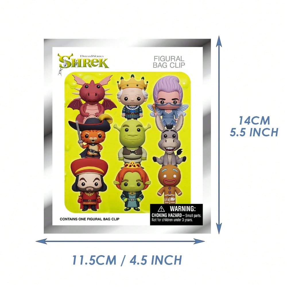 1PC 유니버설 공식 라이선스 슈렉 3D 폼 백 클립  - Mystery Box Blind Bag 리뷰 및 가격