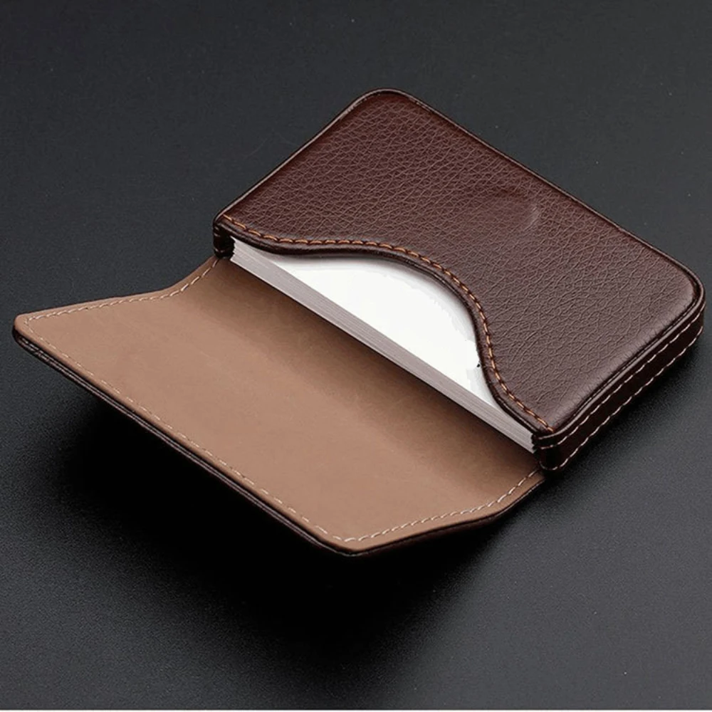 사이즈 맞춤형 스티치 PU 가죽 신용카드 홀더 명함 케 - Card Top Loader 리뷰 및 가격
