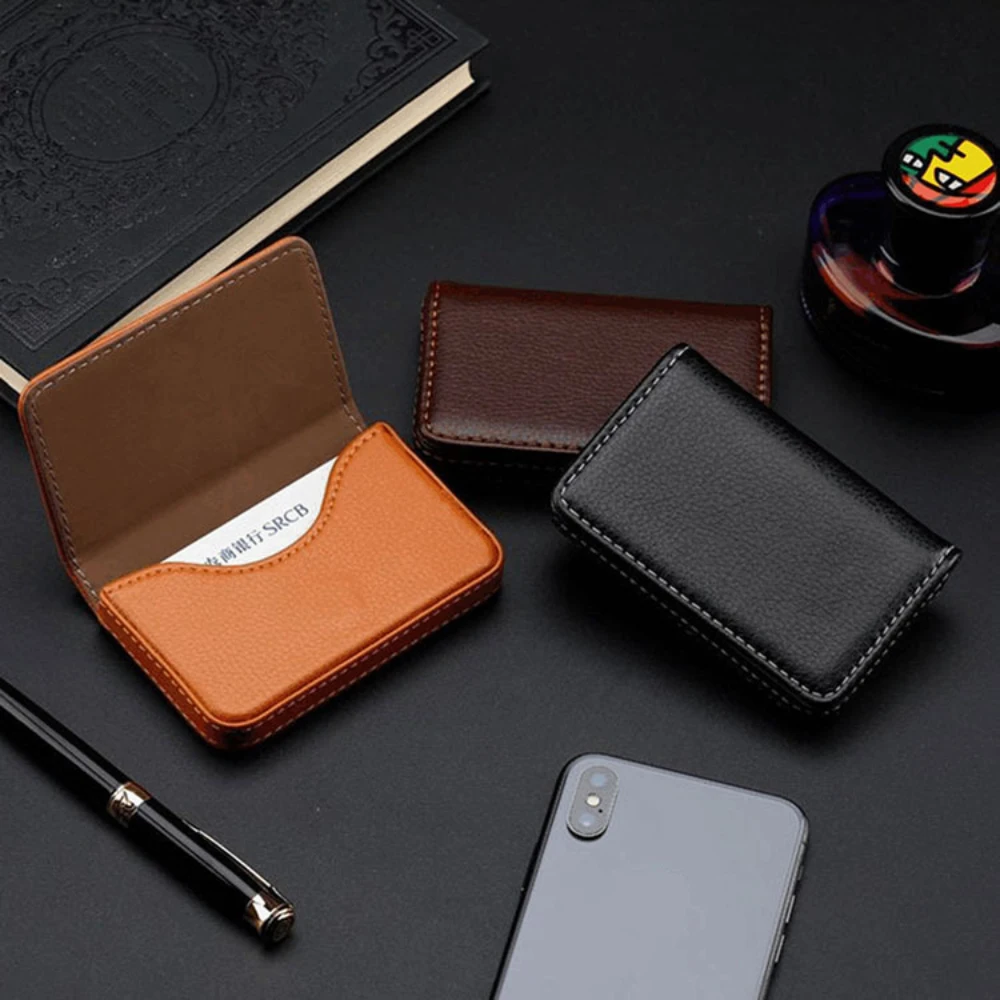 사이즈 맞춤형 스티치 PU 가죽 신용카드 홀더 명함 케 - Card Top Loader 리뷰 및 가격