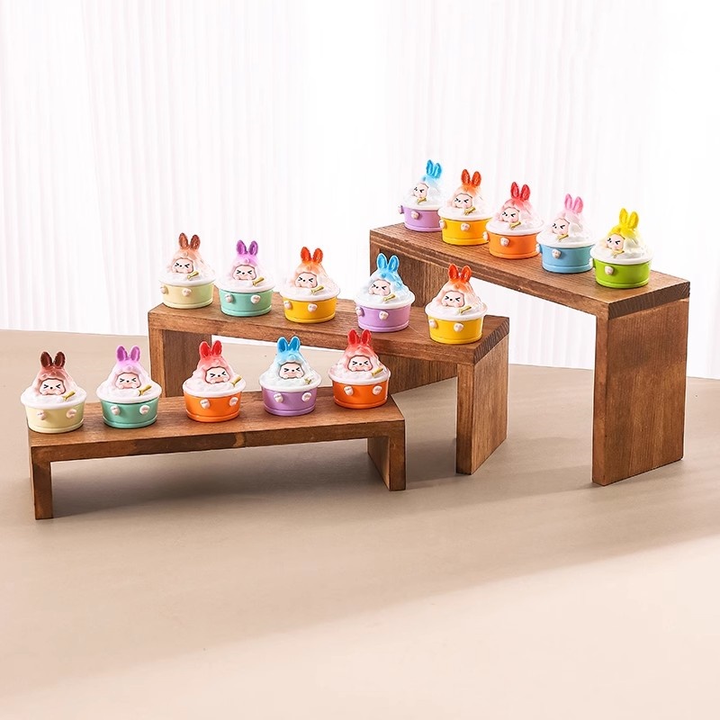 나무 디스플레이 라이저 디저트 인형을위한 나무 디스플레 - Display Risers Set 리뷰 및 가격