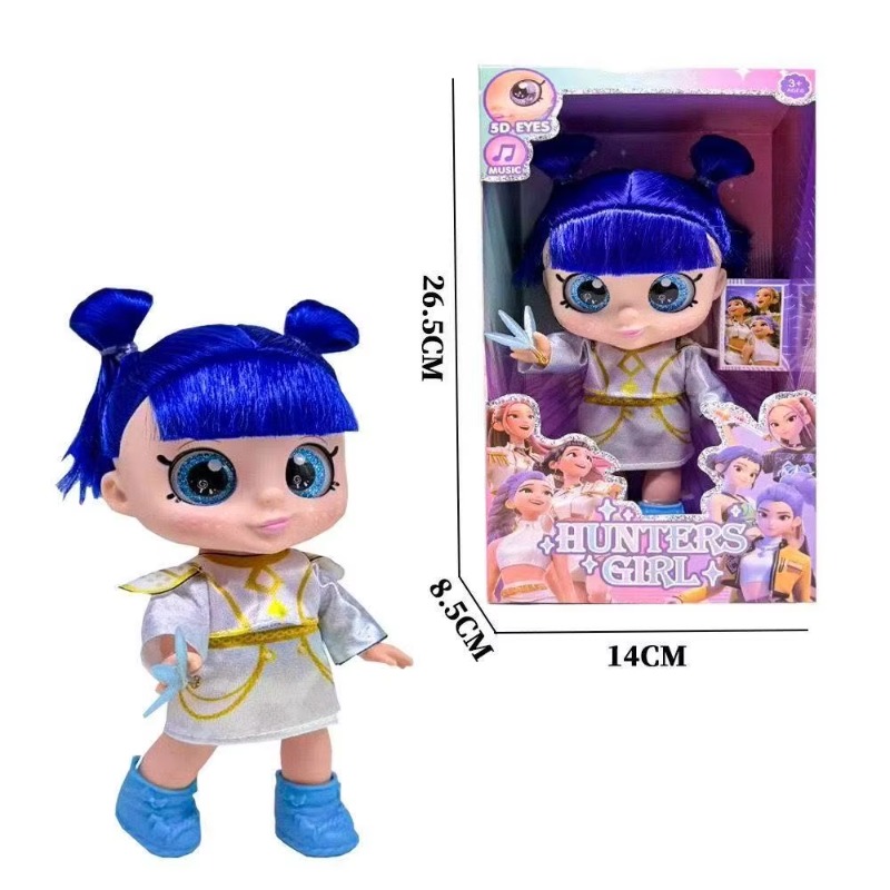 헌터즈 걸 K-팝 데몬 인형 13인치 5D 눈 뮤직 라 - Vinyl Figure Blank 리뷰 및 가격