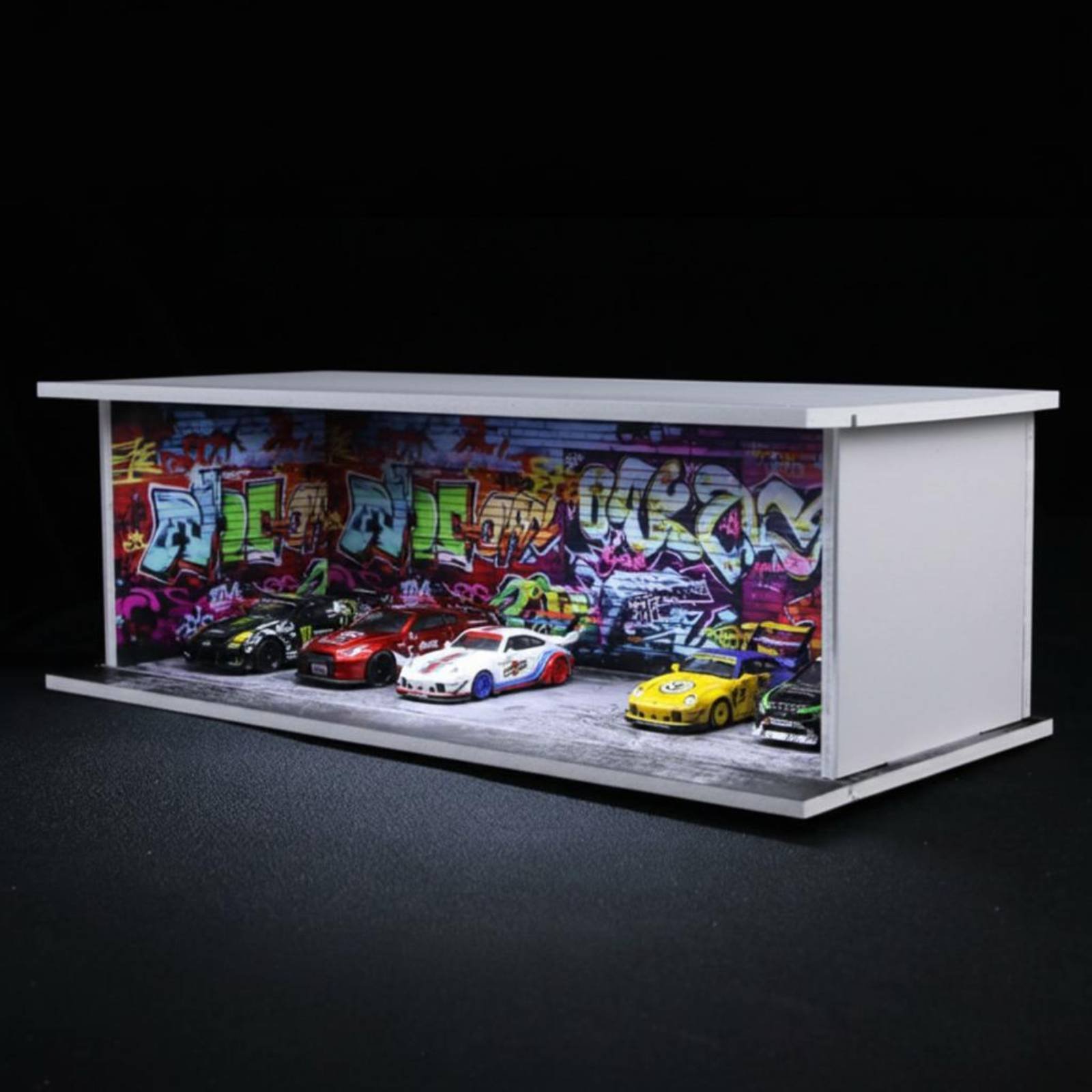 그래피티 주차장 디스플레이 선물 아이디어 1:64 주차 - Display Case Acrylic 리뷰 및 가격