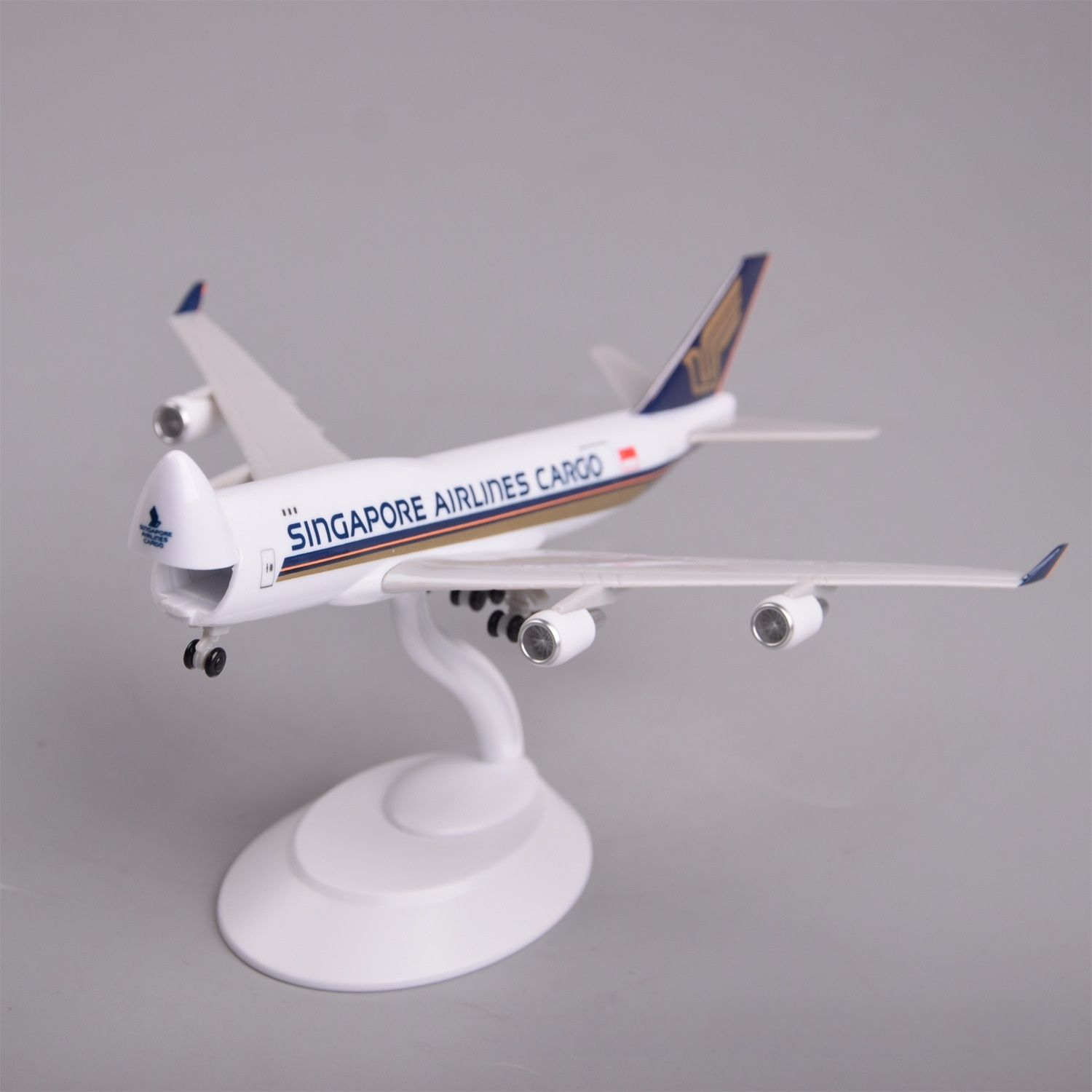 20cm ABS 플라스틱 싱가포르 카고 B747-400 - Model Airplane Plastic 리뷰 및 가격