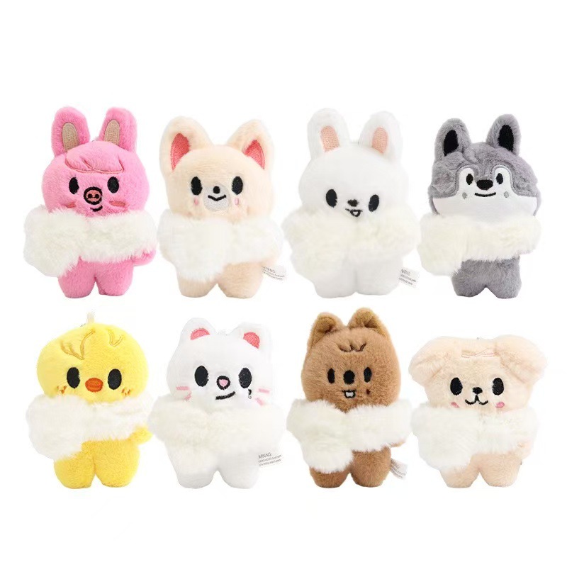 13cm SKZ 스카프 귀여운 액세서리 생일 선물 플러 - Vinyl Figure Blank 리뷰 및 가격
