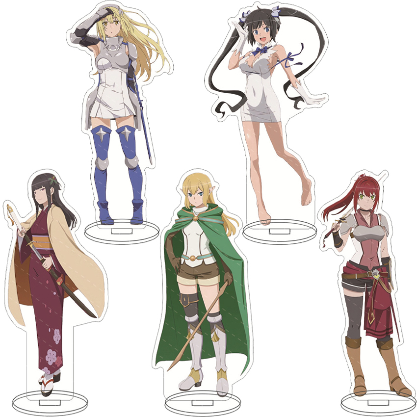 16CM 애니메이션 피규어 던전에서 여자를 데려오려고  - Figma Stand Set 리뷰 및 가격