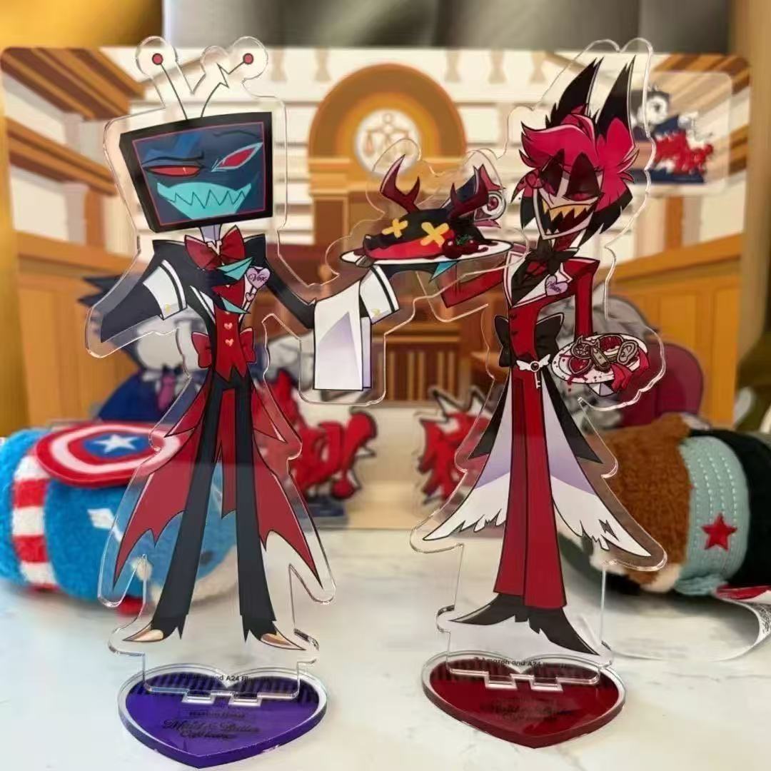 2개입 하즈빈 애니메이션 주변 상품 알라스토르 웨이터  - Figma Stand Set 리뷰 및 가격