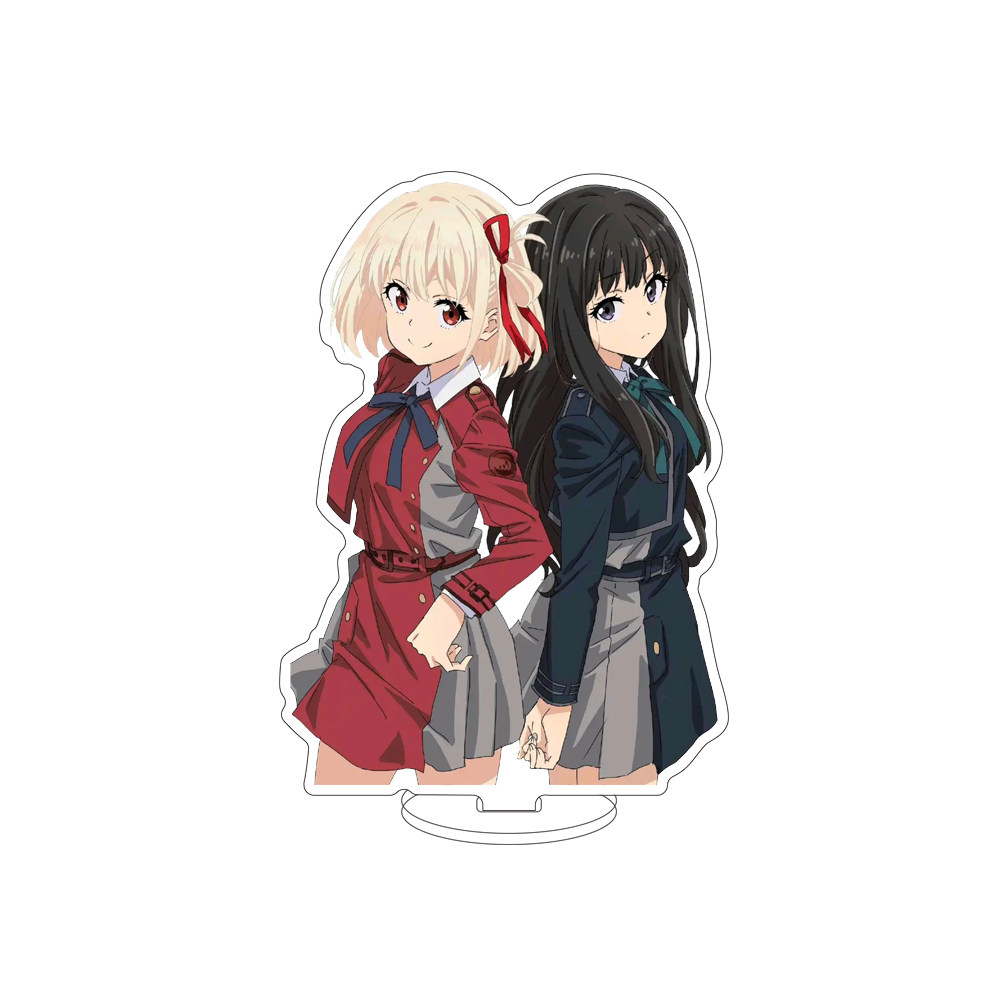16CM 애니메이션 라이코리스 리콜 ‌   피규어 나카 - Figma Stand Set 리뷰 및 가격