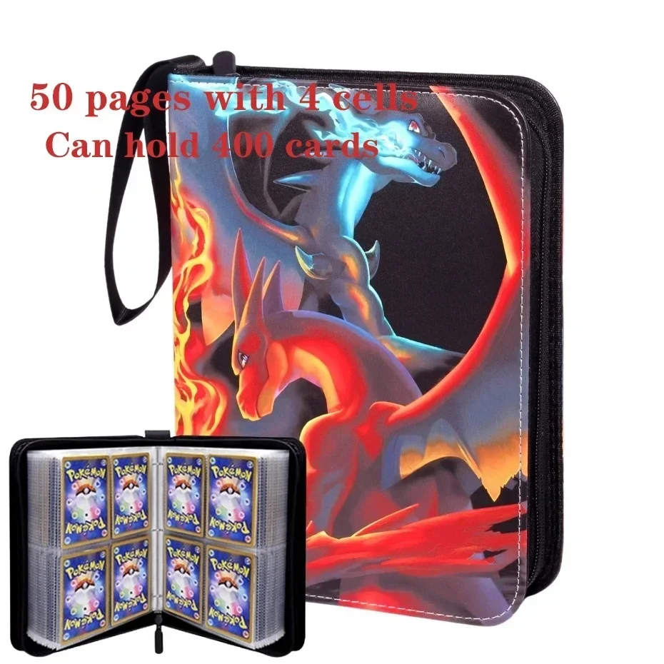 재고 있음-- 400개 앨범 바인더 포토카드 PU 지퍼 - Pokemon Binder Card 리뷰 및 가격