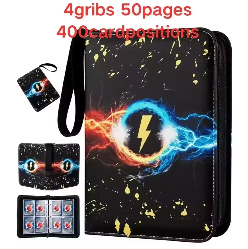 재고 있음-- 400개 앨범 바인더 포토카드 PU 지퍼 - Pokemon Binder Card 리뷰 및 가격