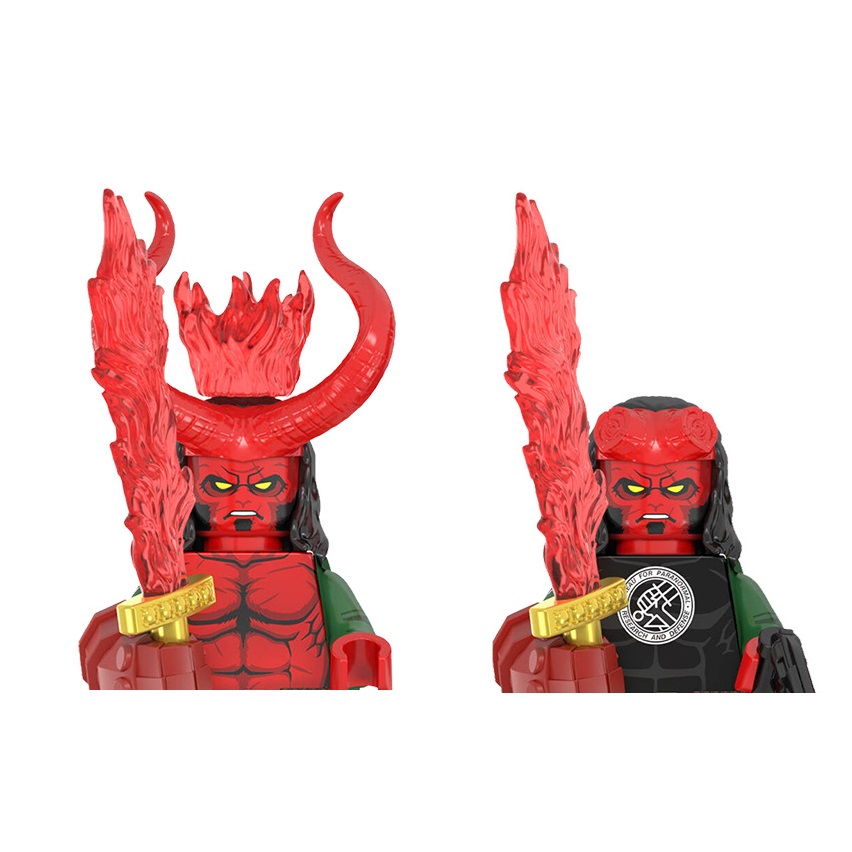 WM2422 WM2421 헬보이 빌딩 블록 미니 액션  - Building Block Mini 리뷰 및 가격
