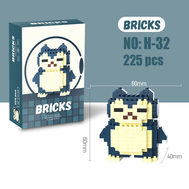 포켓몬 마이크로 빌딩 블록 피카추 드래곤이트 겐가 미니 - Building Block Mini 리뷰 및 가격