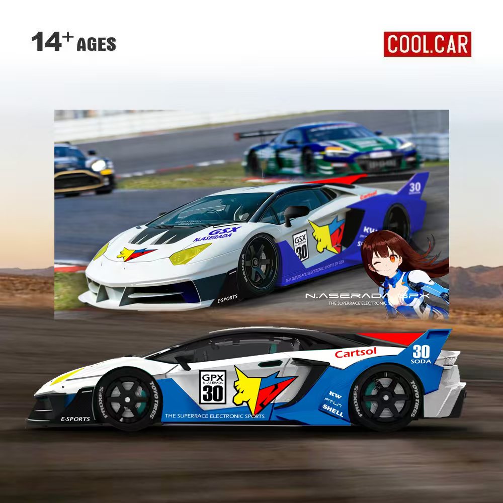 멋진 자동차 1:64 GTEVO 슈퍼레이스 전자 스포츠 - Die Cast Car 1 64 리뷰 및 가격