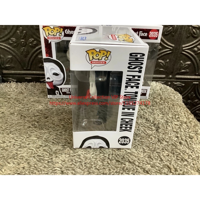 펀코 팝 스크림 고스트 페이스 혀가 볼에 들어있는 모습 - Funko Pop Protector 리뷰 및 가격