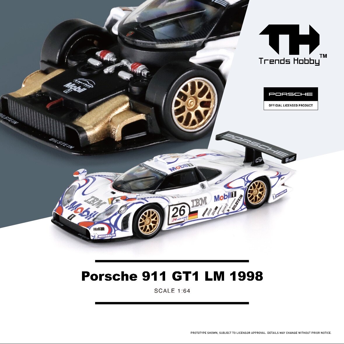 TH 1/64 포르쉐 911 GT3 R 르망 24시간  - Die Cast Car 1 64 리뷰 및 가격