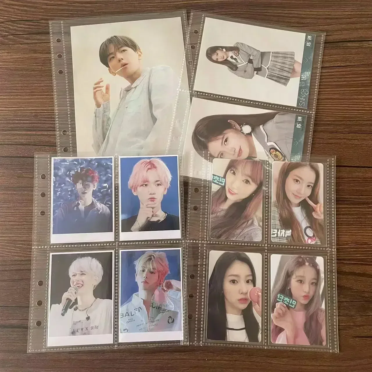 1-4 그리드 투명 포토카드 바인더 내부 페이지 멀티  - Card Penny Sleeve 리뷰 및 가격