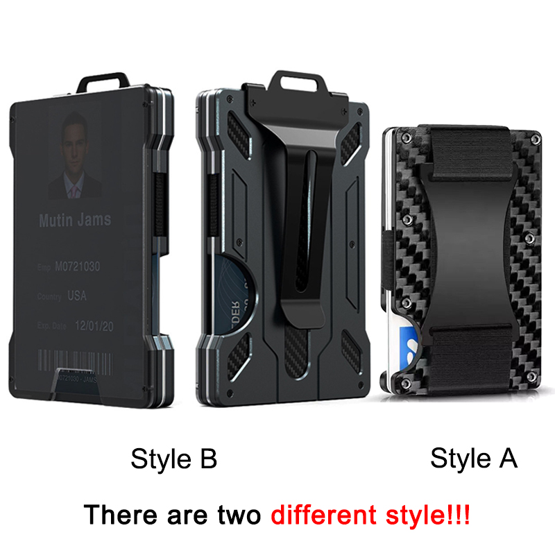 RFID 비즈니스 카드 홀더 탄소 섬유 카드 홀더 지갑 - Card Top Loader 리뷰 및 가격