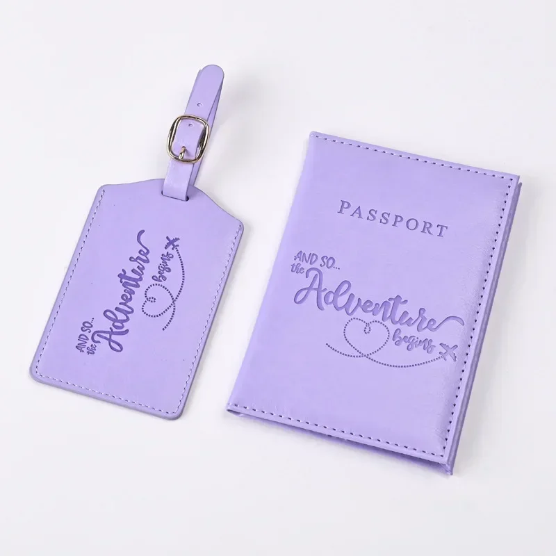 남녀공용 보라색 PU 가죽 여권 거치대, 티켓 클립,  - Card Top Loader 리뷰 및 가격