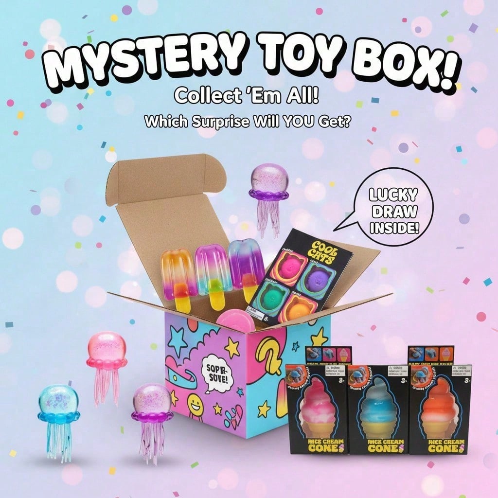 100개 이상의 다양한 스퀴시 피규어 블라인드 박스 서 - Mystery Box Blind Bag 리뷰 및 가격
