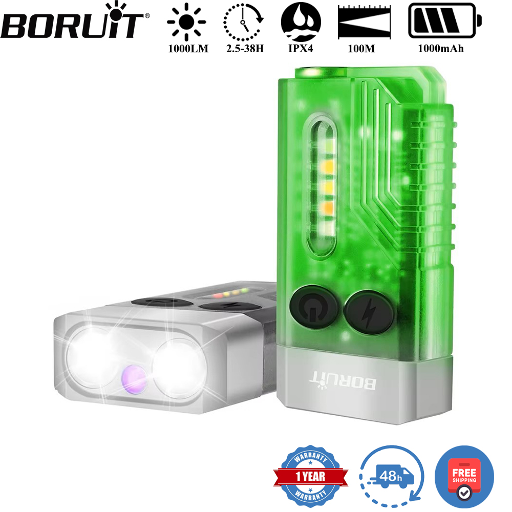 BORUiT V10 키체인 UV LED EDC 형광 플 - Fidget Cube Original 리뷰 및 가격