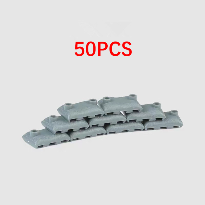 50개 MOC 군사용 샌드백 블록 장난감 부품 호환 가 - Lego Minifigure Holder 리뷰 및 가격