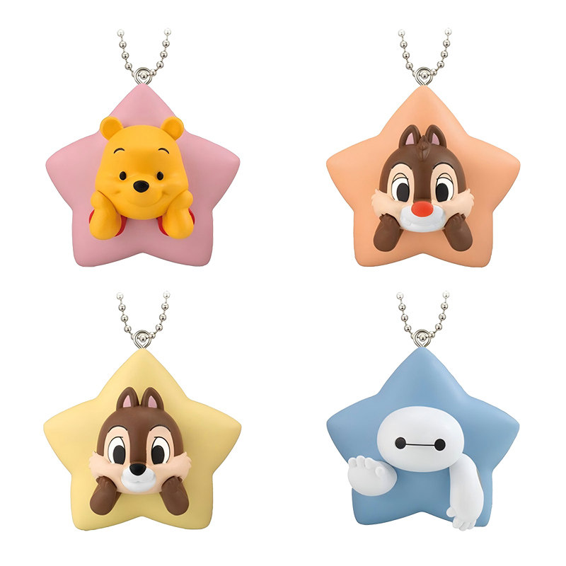 반다이 디즈니 스타 모양 마스코트 참 칩 데일 베이맥스 - Capsule Toy Gashapon 리뷰 및 가격