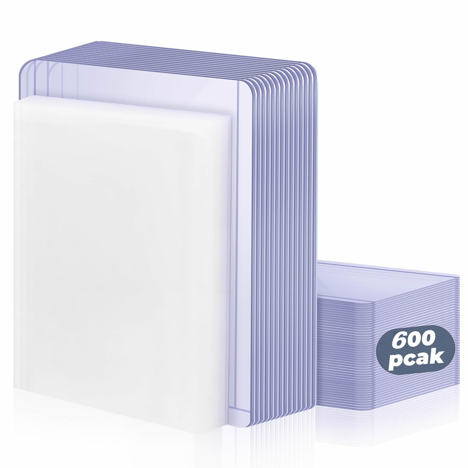 100-600pcs 카드 슬리브 보호 필름으로 덮인 하 - Card Penny Sleeve 리뷰 및 가격