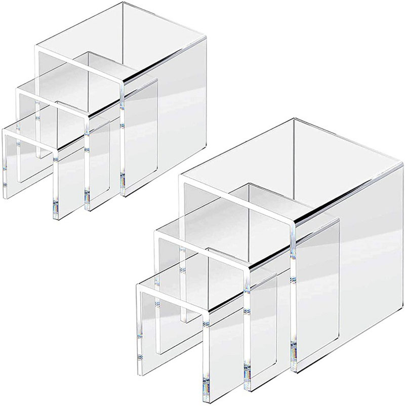 6개/세트 아크릴 디스플레이 스탠드 쥬얼리 액션 피규어 - Display Risers Set 리뷰 및 가격