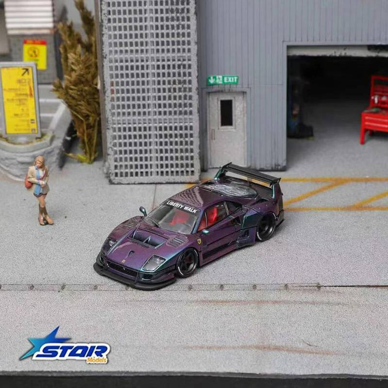 STAR 1:64 LBWK F40 아이스 블루 매직 퍼 - Die Cast Car 1 64 리뷰 및 가격
