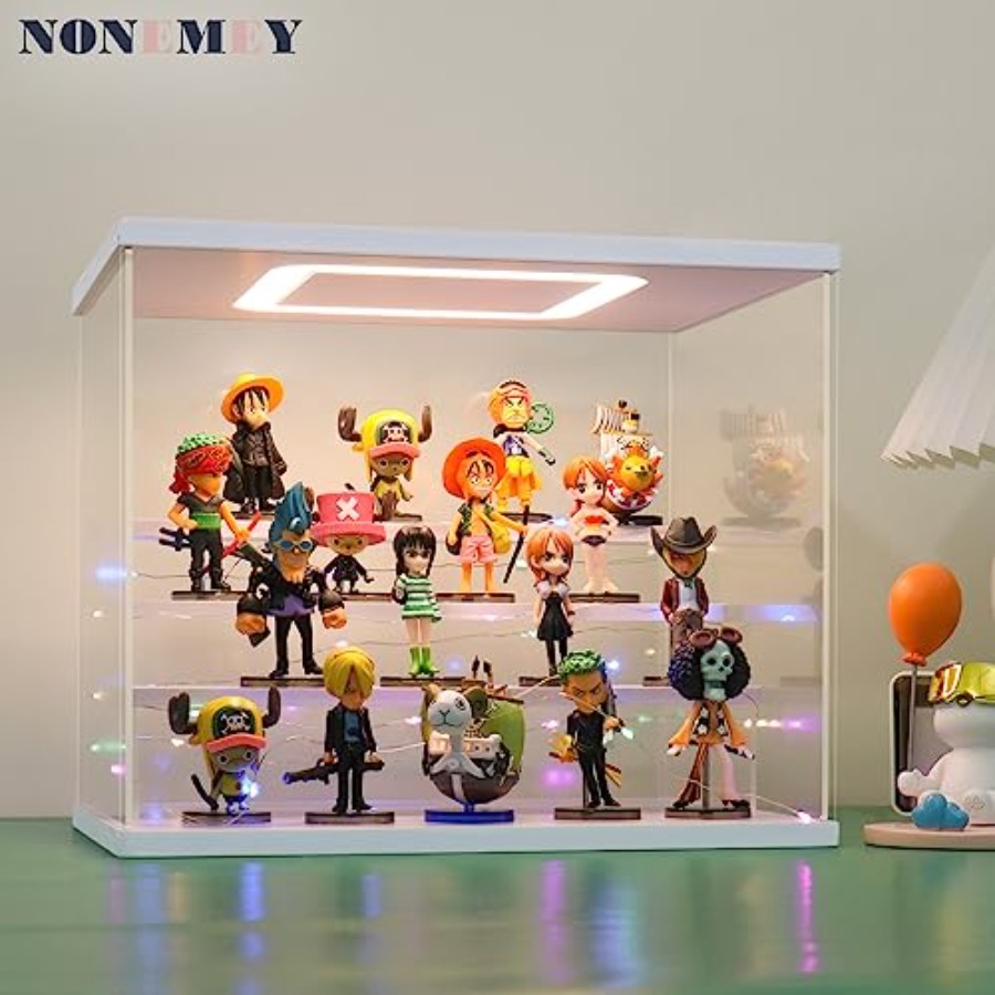 투명 아크릴 전시 케이스 스탠드 LED 조명 포함 2/ - Display Case Acrylic 리뷰 및 가격