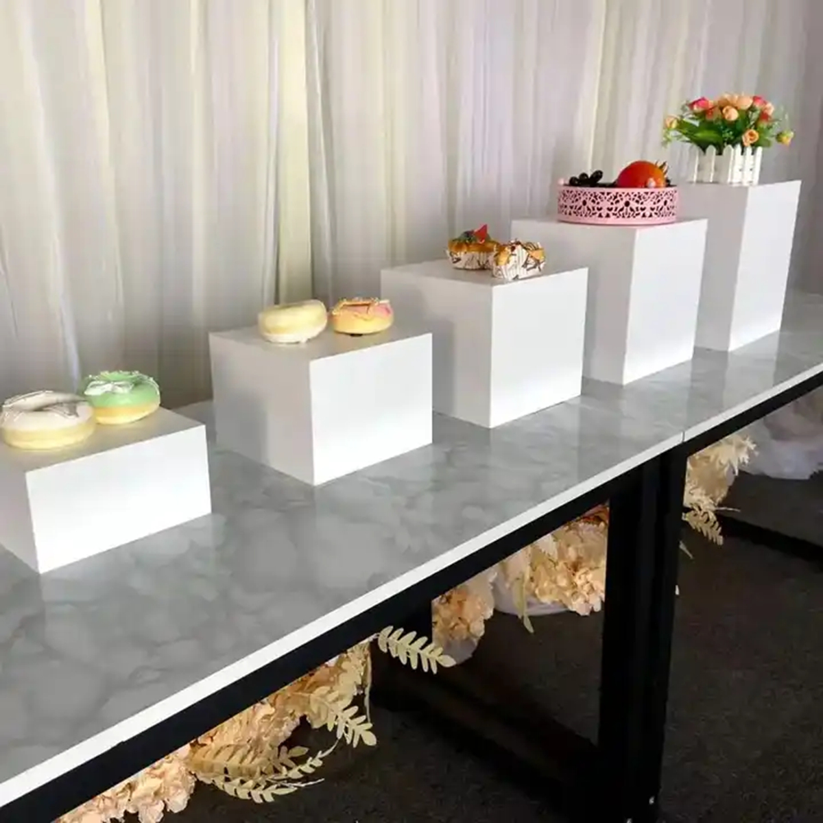 5 개/대) 디저트 테이블 장식 차가운 식사 스탠드 차 - Display Risers Set 리뷰 및 가격